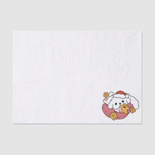 Unleash the Holiday Cheer – Cute Dog Christmas Tissue Paper