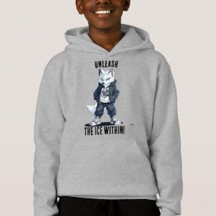 Unleash the Ice Within: Fierce Wolf for Teens