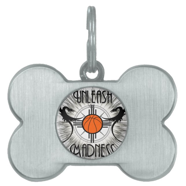 Unleash The Madness Dragons Light Pet Name Tag (Front)