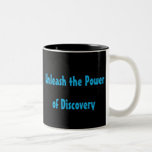 Unleash the Power of Discovery – Science-Inspired  Two-Tone Coffee Mug
