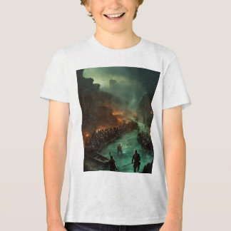 "Unleash the Undead: Menacing Death Metal T-Shirt  Tri-Blend Shirt