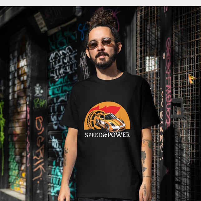 Unleash the Velocity: Speed and Power Unleashed T-Shirt (Creator Uploaded)