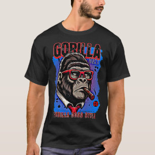 Unleash Your Inner Alpha with Gorilla Boss Design T-Shirt