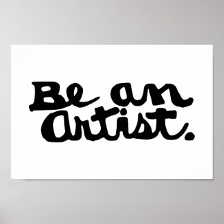 Unleash Your Inner Artist – Bold Calligraphy Print