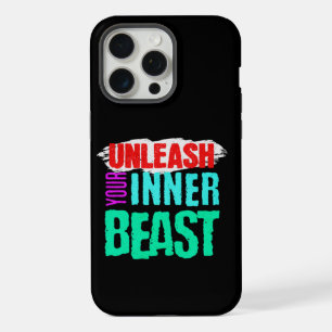 "Unleash Your Inner Beast" iPhone 15 Pro Max Case