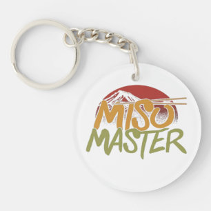 Unleash Your Inner Chef - "Miso Master" Multicolor Key Ring