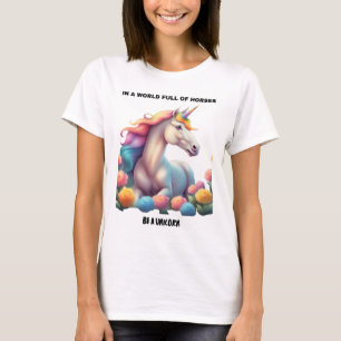 Unleash Your Inner Magic with the Trendy Unicorn T-Shirt