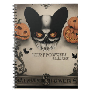 Unleash Your Inner Poe with the Vintage Halloween Notebook