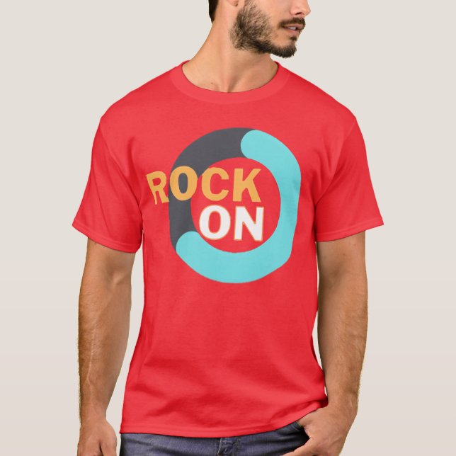 Unleash Your Inner Rockstar Rock on friend T-Shirt (Front)
