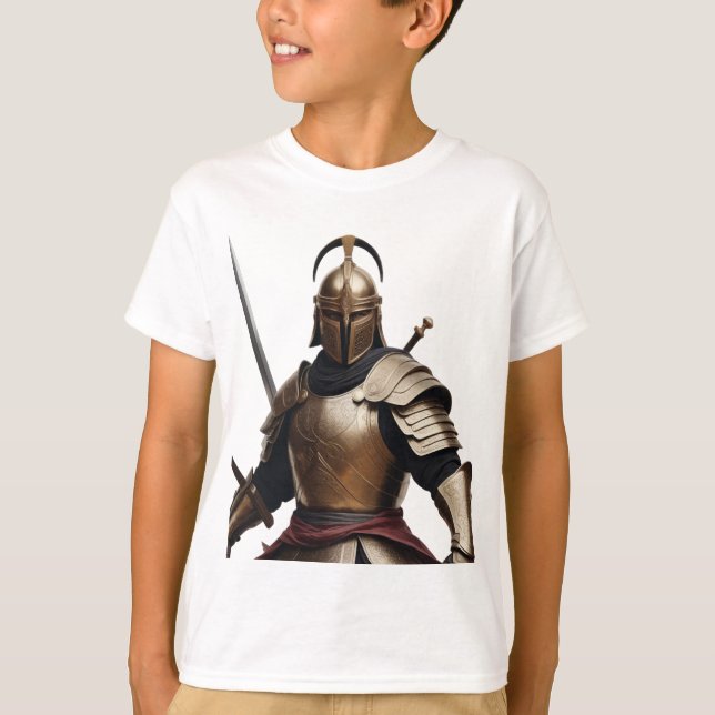  🎨 Unleash Your Inner Warrior with Bold Image. T-Shirt (Front)