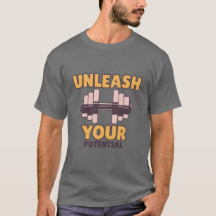 Unleash Your Potential 50 50 T shirt for Men