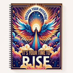 Unleash Your Potential and Rise Notebook