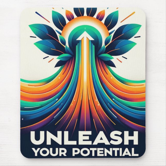 Unleash Your Potential Mouse Mat (Front)
