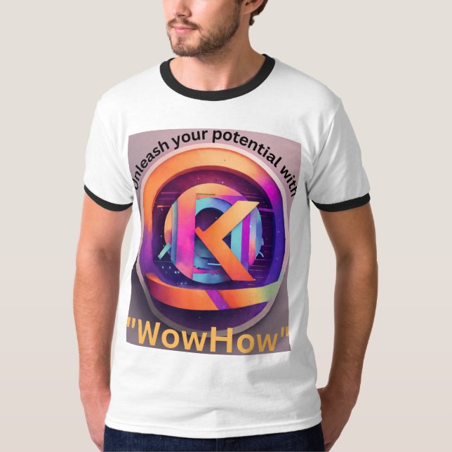 Unleash Your Potential T-Shirt | WowHow 3D Design (Front)