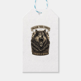 Unleash Your Power — Strength Is Within Gift Tags