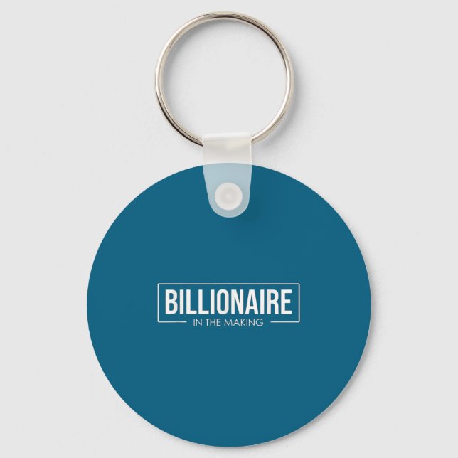 Unleash Your Tential User Billionaire In The Makin Key Ring (Front)