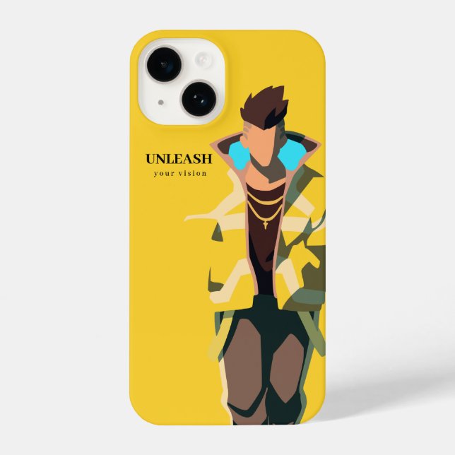 Unleash Your Vision IPhone case (Back)