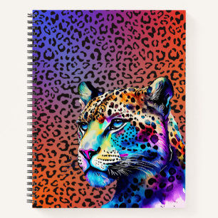 Unleash Your Wild Side – Leopard Print Notebook