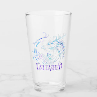 Unleashed glass cup