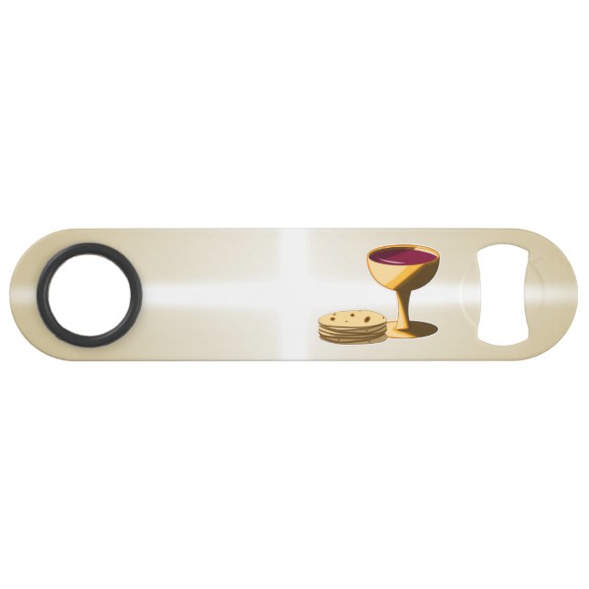 Unleavened Bread and Wine The Last Supper Easter (Front (Horizontal))