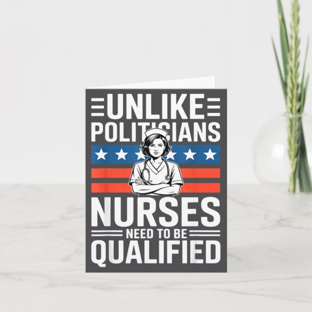 Unlike Liticians Nurses Need To Be Qualified Sarca Card (Front)