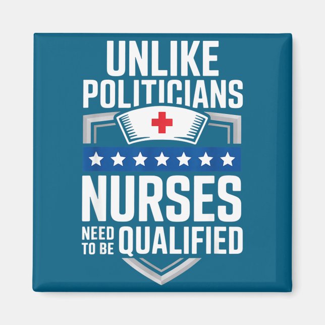 Unlike Liticians Nurses Need To Be Qualified Sarca Magnet (Front)