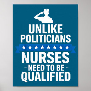 Unlike Liticians Nurses Need To Be Qualified Sarca Poster