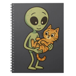 Unlikely Intergalactic Friends Notebook