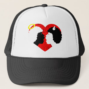 unlimit love trucker hat