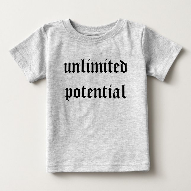 unlimited potential baby T-Shirt (Front)