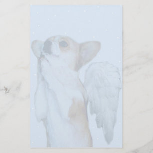 Unlined Dott Angel Stationery