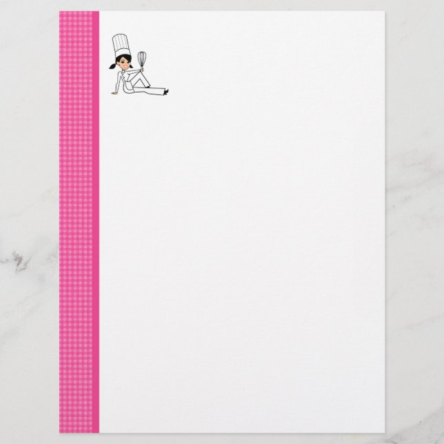 Unlined Recipe Pages for Recipe Binders (Front)