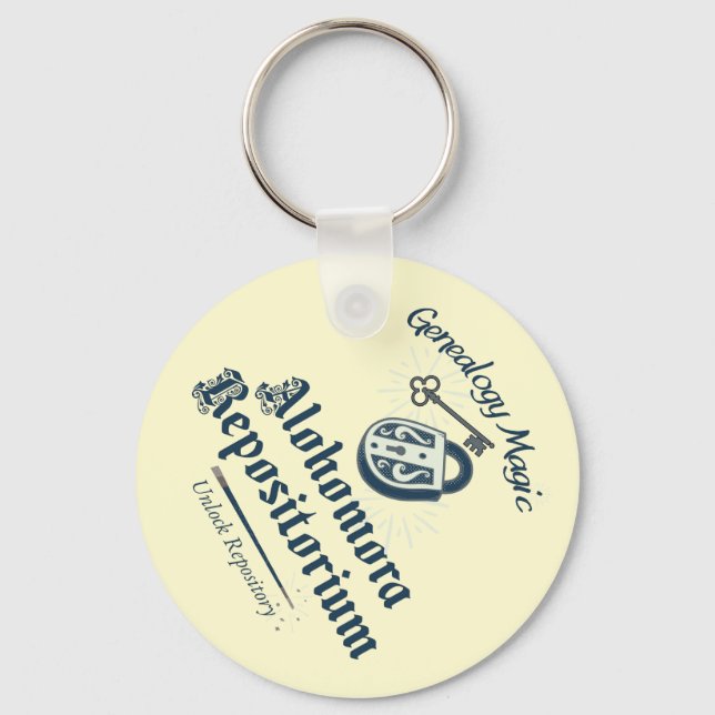 Unlock Repository Magic Key Ring (Front)