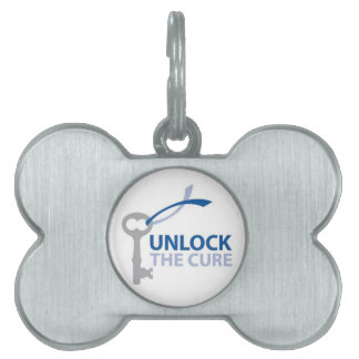 Unlock the Cure Pet Tag