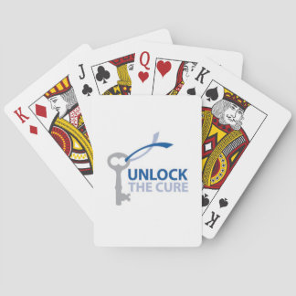 Unlock the Cure Playing Cards