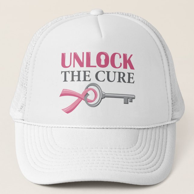 Unlock the Cure Trucker Hat (Front)