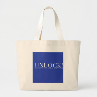 UNLOCK! Your Keys Canvas Bag