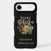 Unlock your luck personalised golden charms