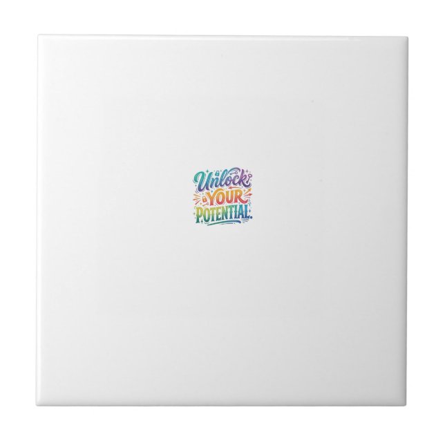 Unlock Your Potential Tile (Front)