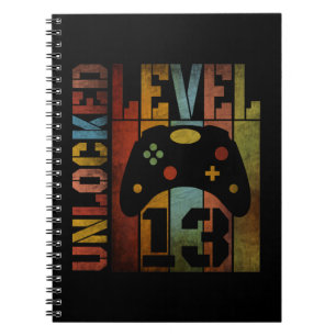 UNLOCKED LEVEL 13 NOTEBOOK