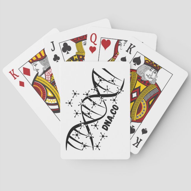 Unlocking the Mysteries of DNA Playing Cards (Back)