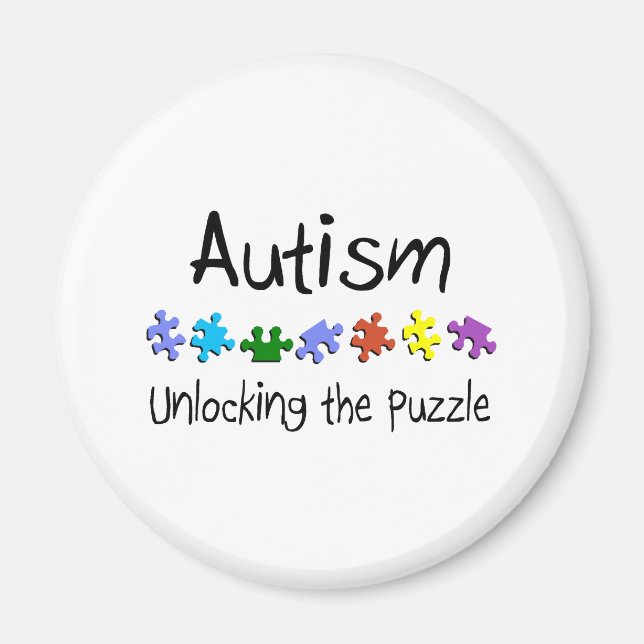 Unlocking The Puzzle Magnet (Front)