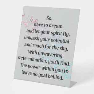  Unlocking Your Inner Winner Pedestal Sign