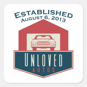 Unloved Autos Stickers