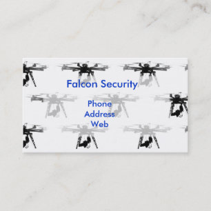 Unmanned Aerial Vehicles or Drones Business Card