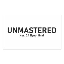 Unmastered Audio T-Shirt - Creative Glitch Style