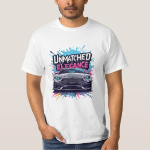 🏎️ Unmatched Elegance Sports Sedan Art T-Shirt