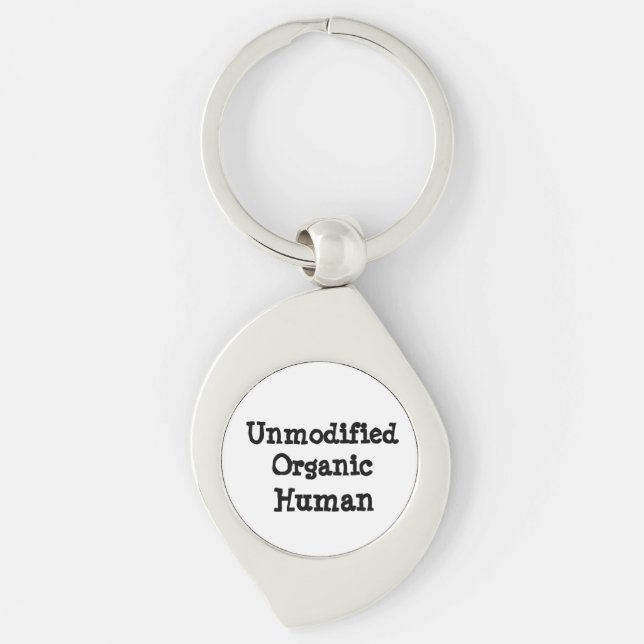 Unmodified Organic Human Keychain (Front)