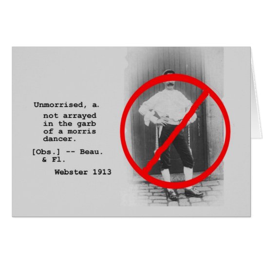 Unmorrised Card
