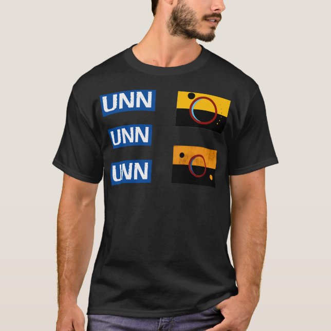Unn United Nations Navy. T-Shirt (Front)